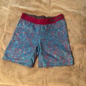 Nike pro compression shorts